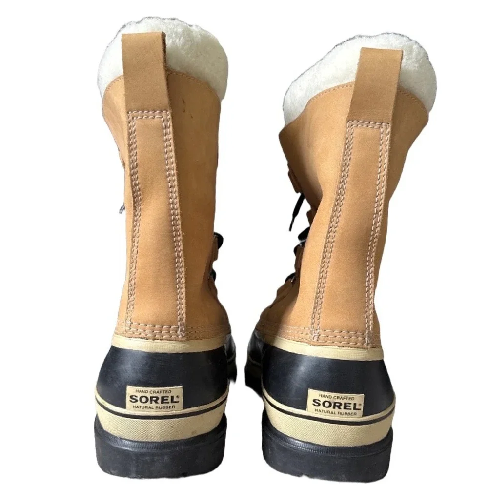 Sorel Caribou II Mens Winter Boots Waterproof Snow Boots Sz 14 Gorpcore Utility